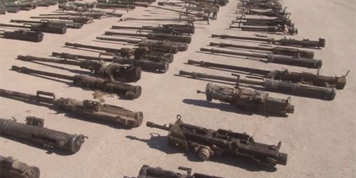 Syrian Army discovers Israeli-made weapons from ISIS hideouts in al-Mayadeen