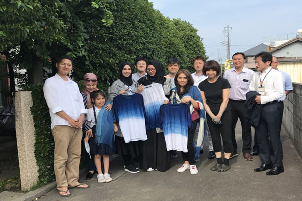 藍ＬＯＶＥムスリム　徳島県、女性用スカーフ製作計画