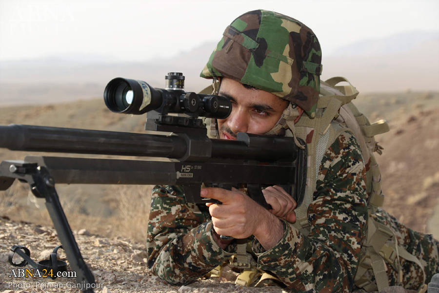 تقرير مصور/ مدافعو العتبات المقدسة لجيش الامام الحسين (ع) يقومون بمناورات عسكرية