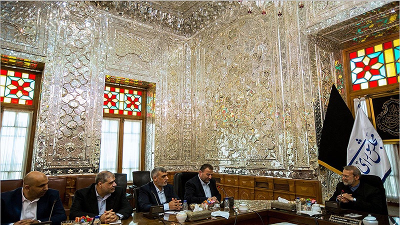 ڈاکٹر لاریجانی کی صیہونی حکومت کے خلاف سبھی فلسطینی گروہوں کے اتحاد پر تاکید