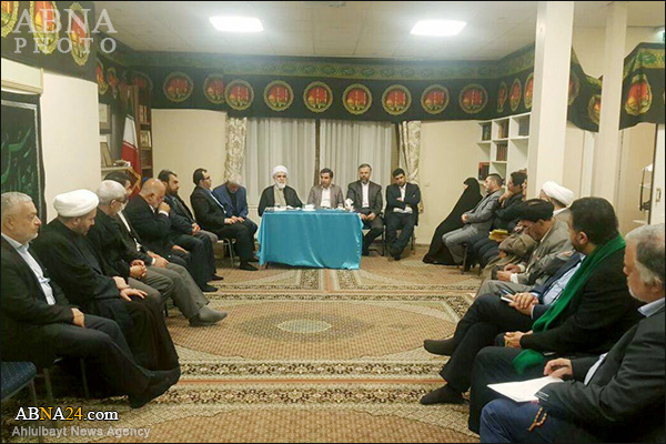 تقرير مصور/ لقاء يجمع بين الأمين العام اختري مع أعضاء المجمع العالمي (ع) في هلندا