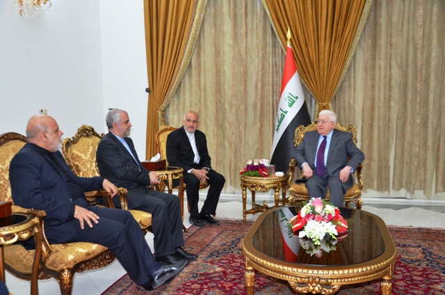 Iraq stresses development of trade ties with Iran