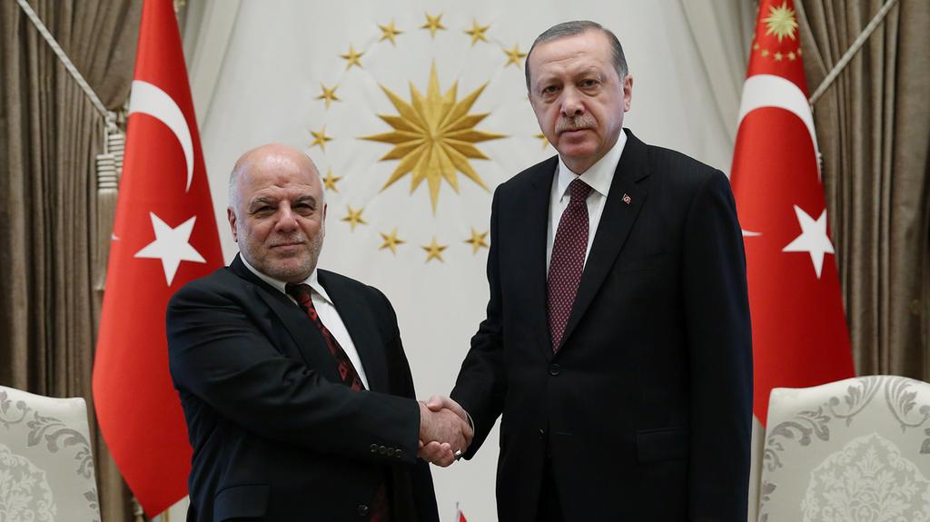 Iraq's Abadi visits Turkey for talks on Kurds