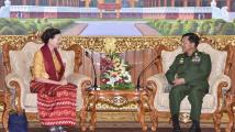 ဒီမိုကေရစီႏွင့္ကိုက္ညီေသာ တပ္မေတာ္ျဖစ္ေရး ေဆာင္ရြက္ေနဟု ဗိုလ္ခ်ဳပ္မွဴးႀကီး မင္းေအာင္လႈိင္ ေျပာၾကား