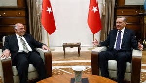 Nag-usap si Abadi at si Erdogan tungkol sa Kurd 