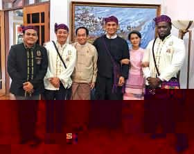 ေဒၚေအာင္ဆန္းစုၾကည္ကို ေအာင္လအန္ဆန္ သြားေရာက္ေတြ႕ဆုံ