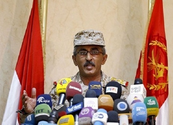 ناطق باسم الجيش اليمني يفند أكاذيب ناطق العدوان ويؤكد أن قاهر M2 أصاب هدفا عسكريا