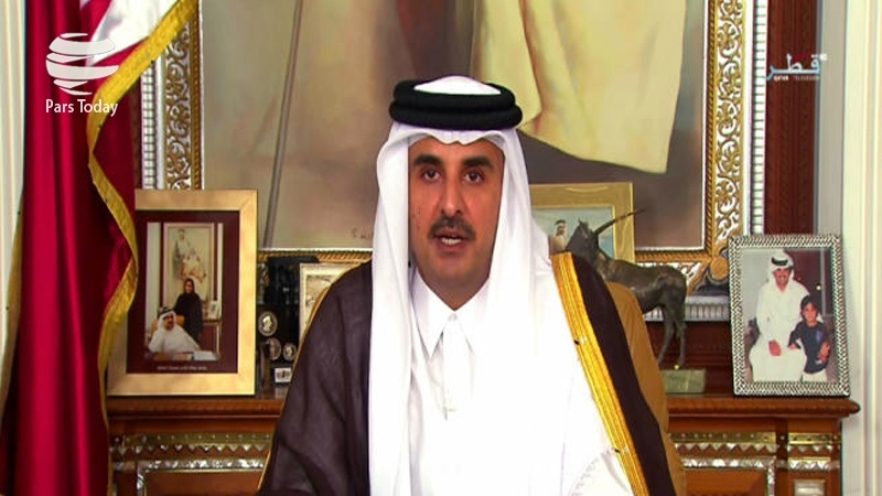 امیر قطر نے سعودی حکومت اور اس کے اتحادیوں پر سخت تنقید کی 