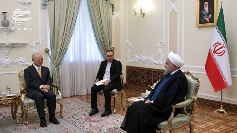 صدر روحانی نے جوہری توانائی کی عالمی ایجنسی کے سربراہ کی غیر جانبداری کی ضرورت پر زور دیا