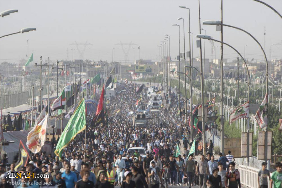 Images de la marche d'Arbain Hussaini du sud de l’Iraq