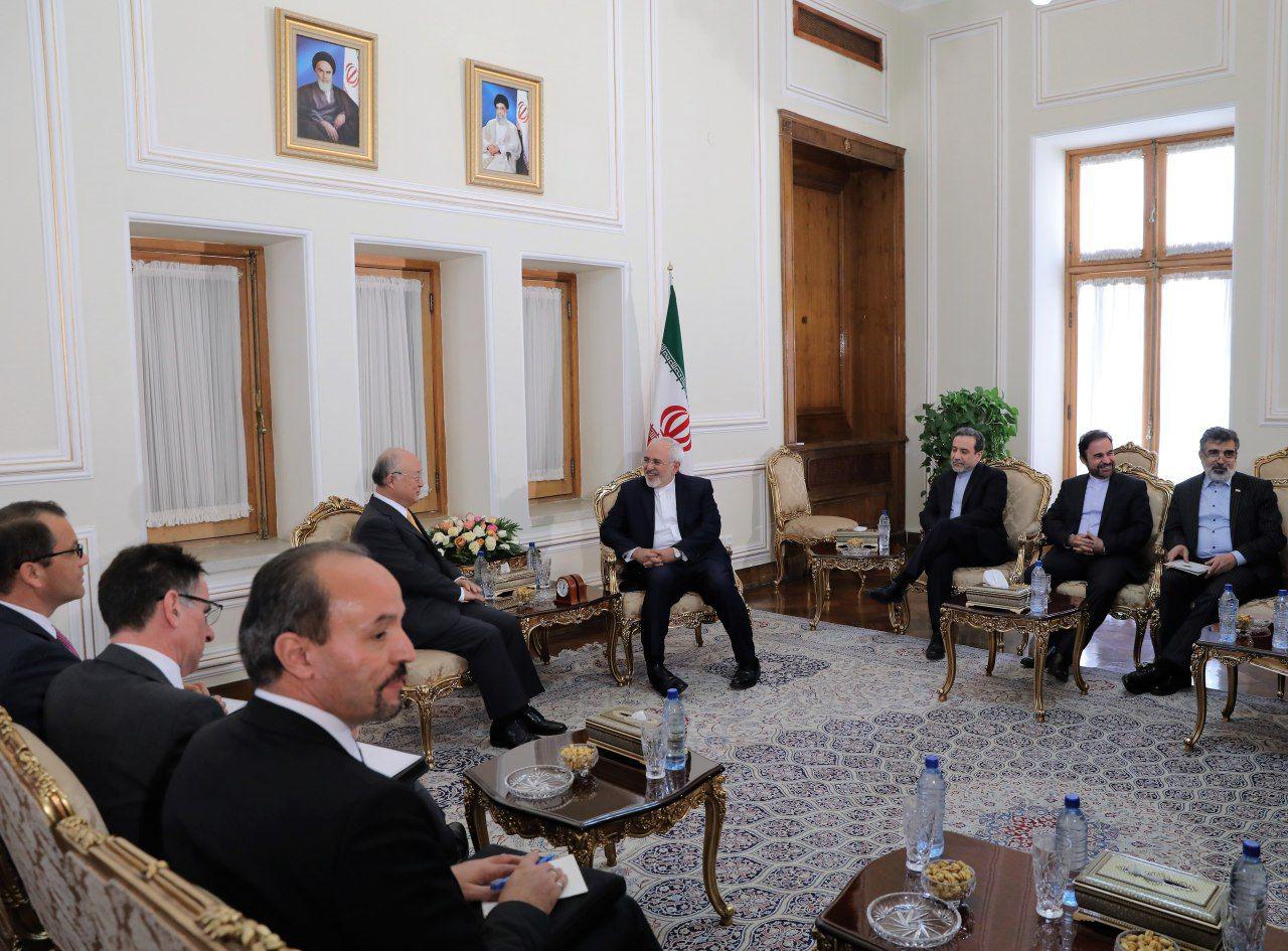Zarif, Amano urge all parties commitment to JCPOA