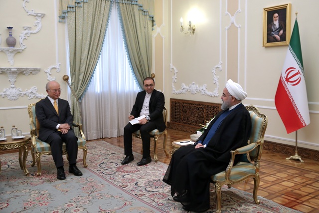 Pres. Rouhani: Iran committed to JCPOA until benefit from it