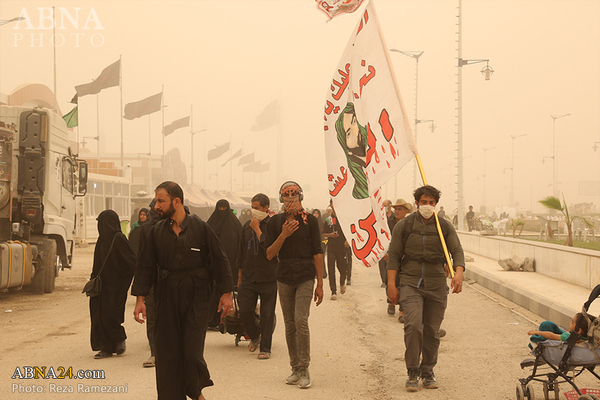 Fotos: Der Vormarsch-Arbain von Najaf nach Kerbala