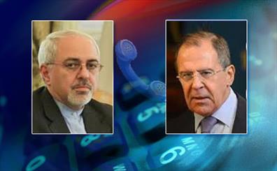 روس اور ایران کے وزراء خارجہ کی ٹیلیفون پر گفتگو