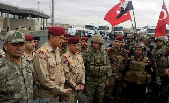 رئيس وزراء تركيا يؤكد سيطرة الحكومة العراقية على معبر حدودي بري+(فيديو)