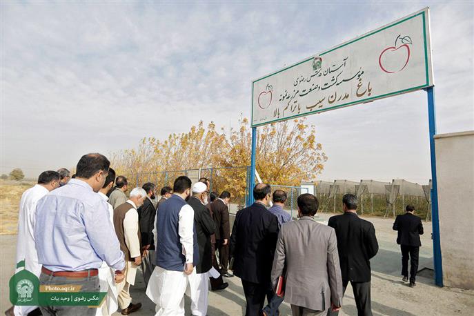Pakistani group visited Astan Quds Razavi economic institutions