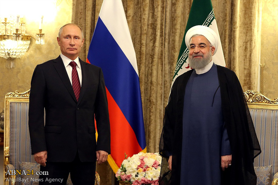 Presidente Rouhani se reúne com seu homólogo russo