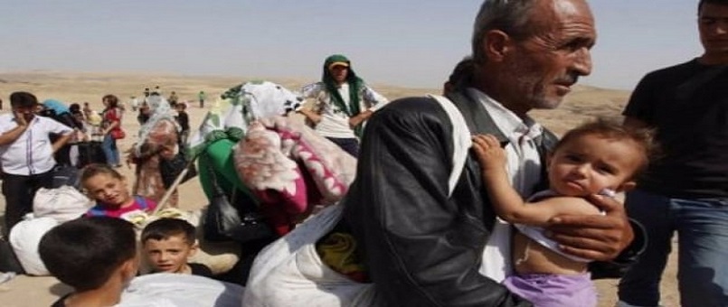 Terör örgütü PYD 4 bin Iraklı mülteciyi sürgün etti
