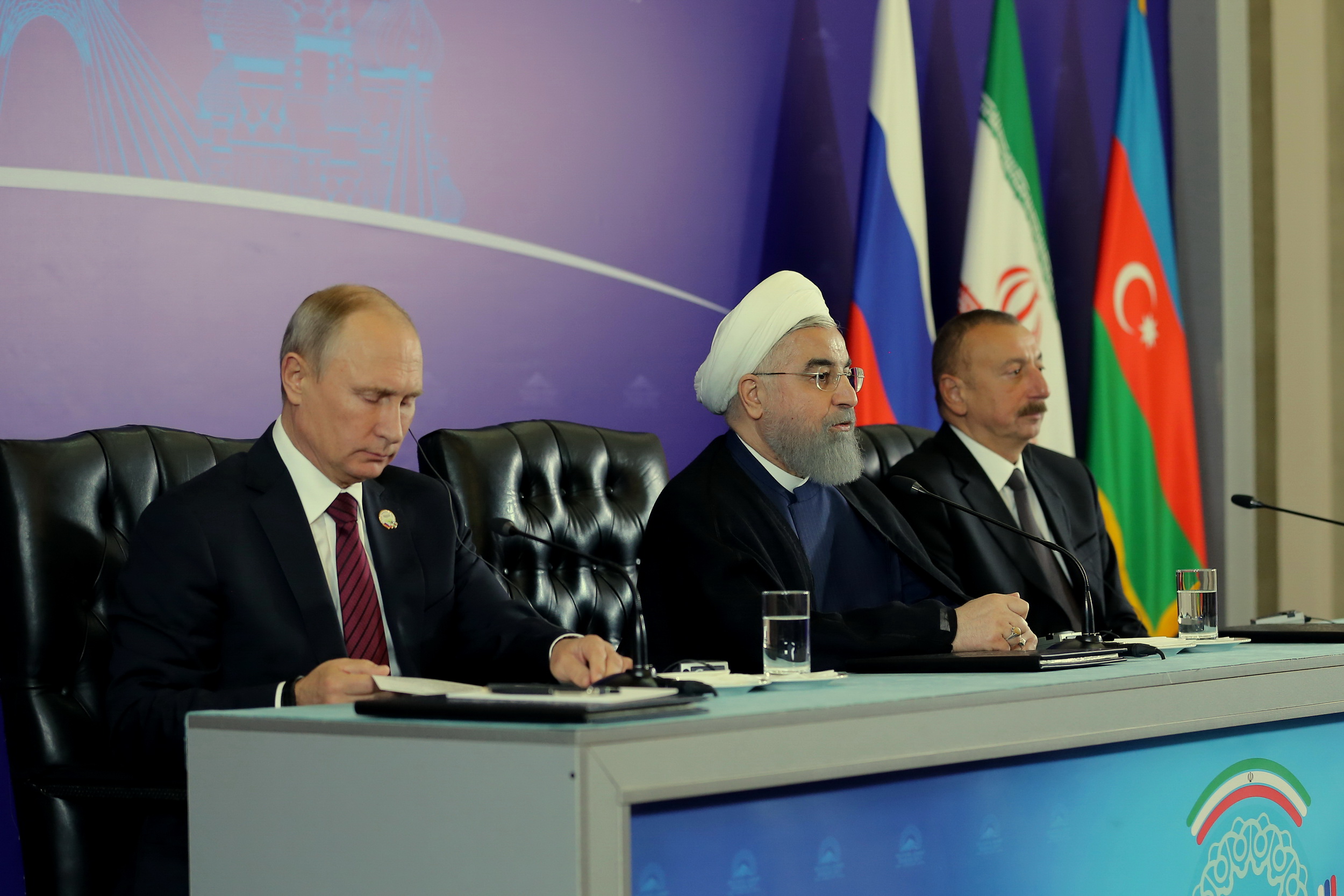 Iran, Russia, Azerbaijan sign joint statement