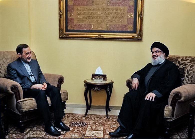 Sayyed Hassan Nasrallah receives Velayati