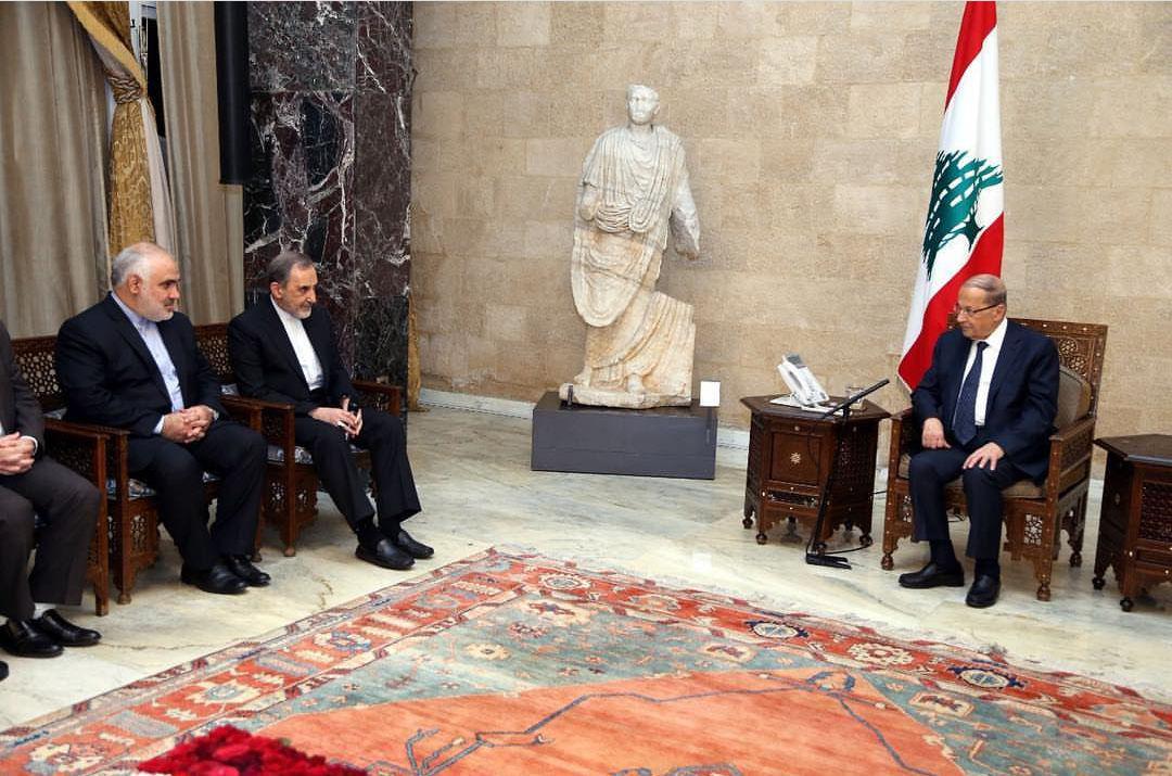 Iran's Velayati meets Lebanese President