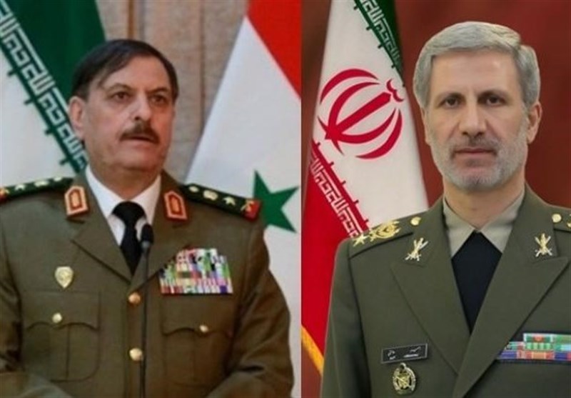 وزيرالدفاع الايراني يؤكد لنظيره السوري ان بلاده ستواصل الدعم ما بعد الحرب