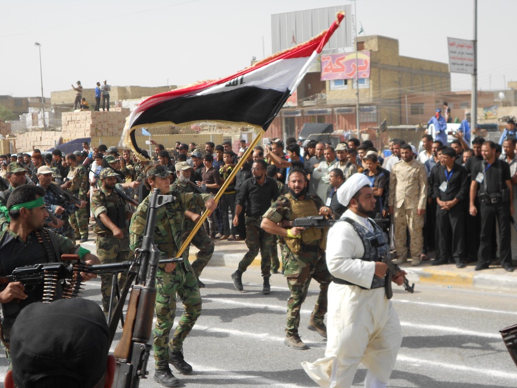 الحشد الشعبي يمسك منطقة حدودية مهمة تمنع تدفق الإرهاب إلى كربلاء