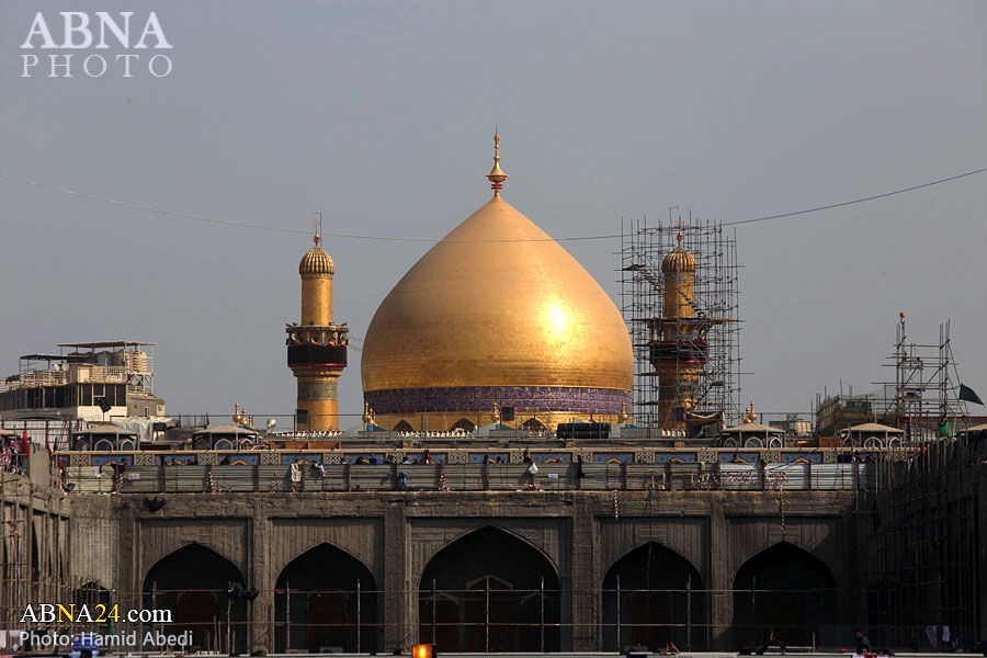 تصویری رپورٹ: حسینی زائرین نجف اشرف پہنچ گئے