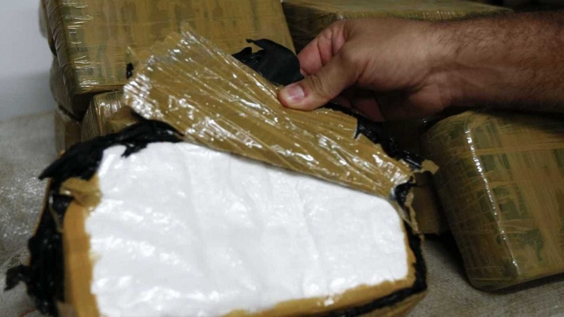 Mais de uma tonelada de cocaína apreendida em porto brasileiro