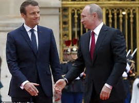 Tinatalakay ng Pangulo ng Pransya at Rusya ang sitwasyon sa Syria 