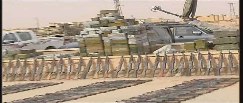 Deyrezzor kırsalında IŞİD’e ait NATO menşeli cephanelik bulundu