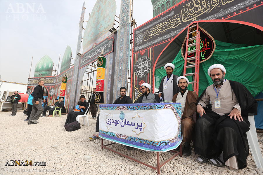 تقرير مصور/ نشاطات المبلغين اثناء زيارة أربعينية الامام الحسين (ع)