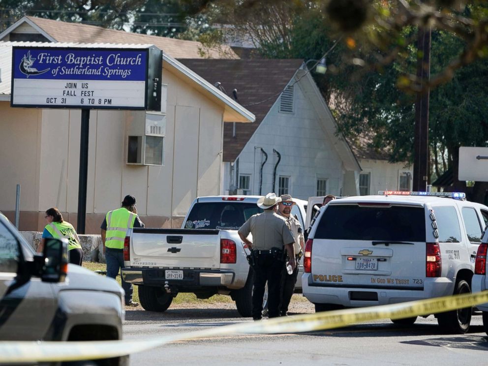 At least 26 killed in Texas church shooting