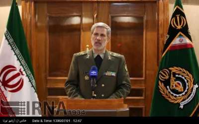 عراق اور ایران کے وزرائے دفاع کی ٹیلی فون پر بات چیت