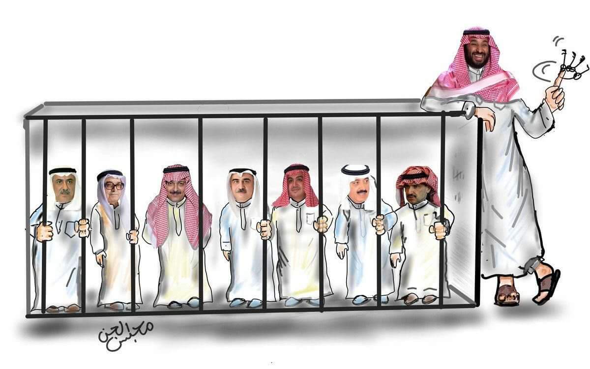 كاريكاتير/ فساد يقضي على فاسدين بالسعودية 