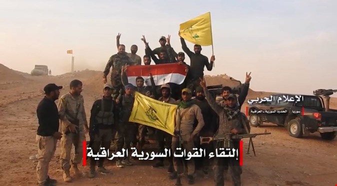 بدعم من الحشد الشعبي العراقي الجيش السوري يسيطر على البوكمال الحدودية