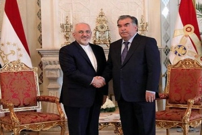 Iran's Zarif talks bilateral, regional issues with Tajik President Rahmon