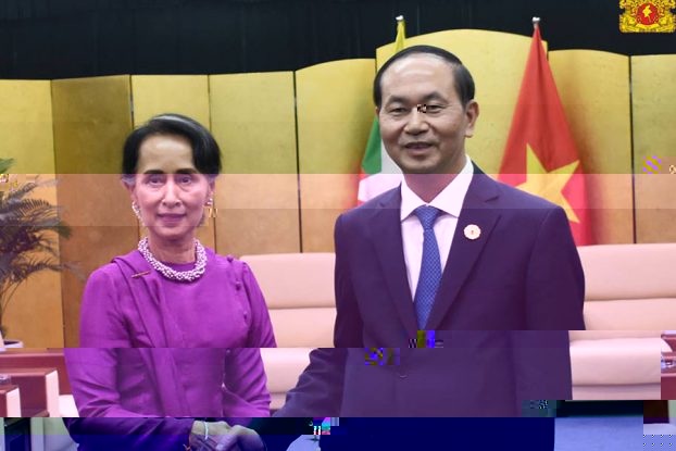 ေဒၚေအာင္ဆန္းစုၾကည္ႏွင့္ ဗီယက္နမ္သမၼတ ႏွစ္ႏုိင္ငံပူးေပါင္းေဆာင္ရြက္ေရး ေဆြးေႏြး
