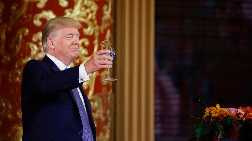 Chinesische Medien preisen Trump