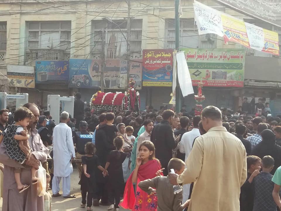 تصاویر: اصغریہ اسٹوڈنٹس آرگنائزیشن پاکستان کے زیر انتظام سندھ میں چہلم کا جلوس برآمد