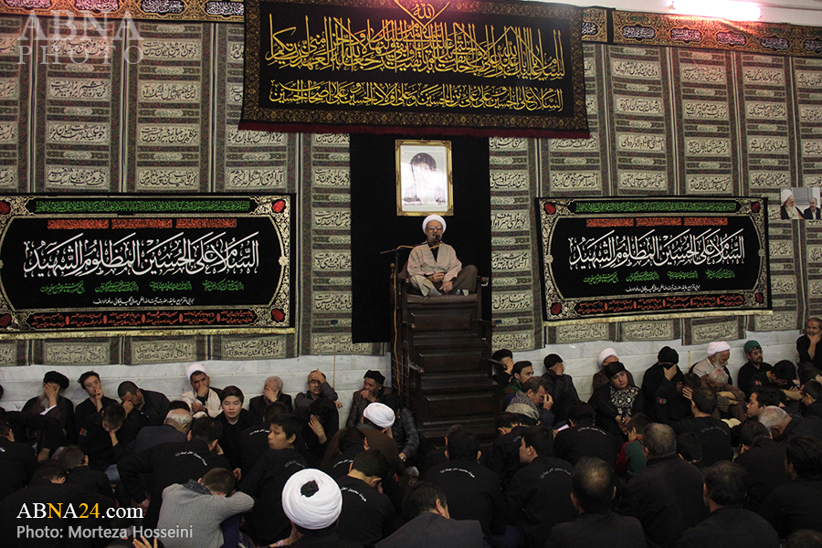 تقرير مصور/ مجلس عزاء أربعينية الامام الحسين (ع) في مكتب آية الله "صافي كلبايكاني"