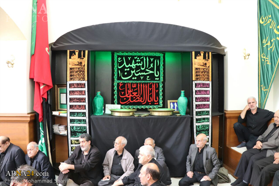 تقرير مصور/ مجلس عزاء أربعينية الامام الحسين (ع) في العاصمة الايرانية