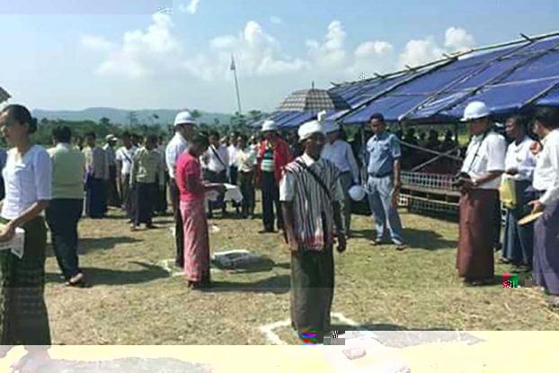 ေမာင္ေတာၿမိဳ႕အနီးတြင္ တိုင္းေဒသႀကီးအစိုးရ ေနအိမ္မ်ား ေဆာက္လုပ္ေပးေန