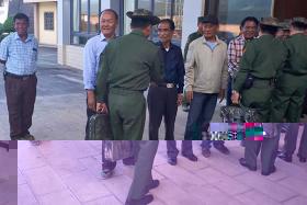 အစုိးရကုိယ္စားလွယ္အဖြဲ႕ႏွင့္ UWSA ဥကၠ႒တို႔ ပန္ဆန္းတြင္ ေတြ႕ဆုံေဆြးေႏြး