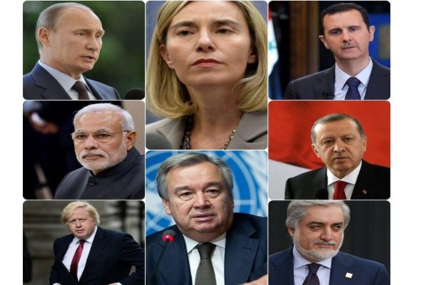 عالمی رہنماؤں کا زلزلے میں جانی نقصان پر ایران کے ساتھ ہمدردی کا اظہار