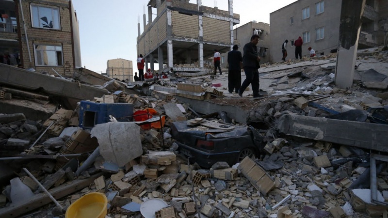 O mundo se solidariza com Irã depois do devastador sismo