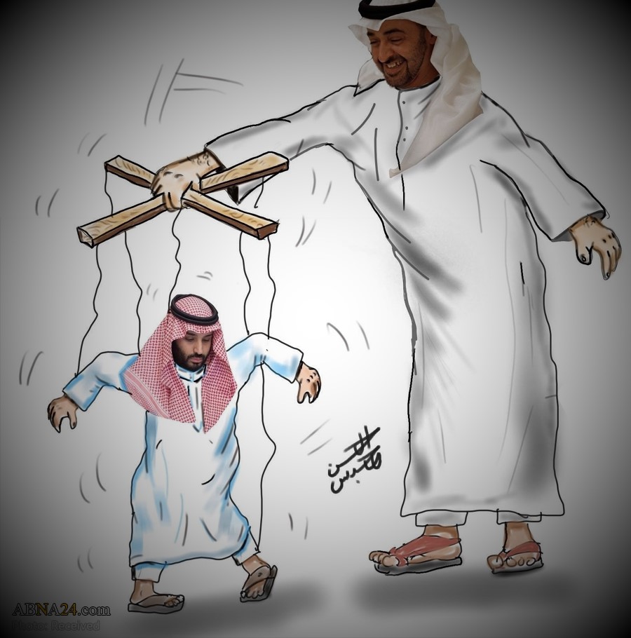 Ики шаһзадәнин әлагәләри - Карикатура