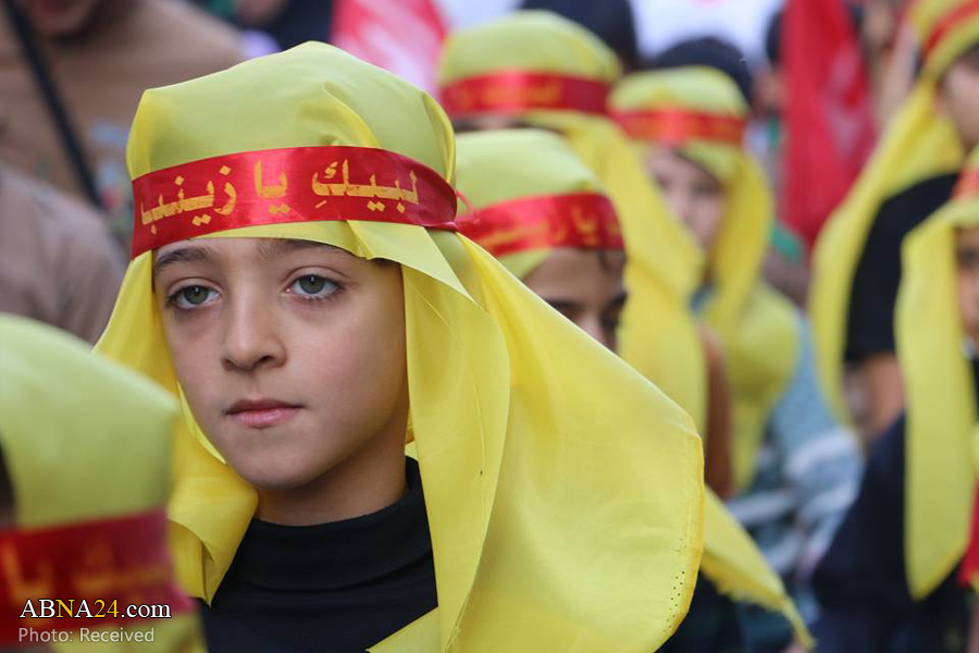 تقرير مصور/ مشاركة الاطفال في أربعينية الامام الحسين (ع)