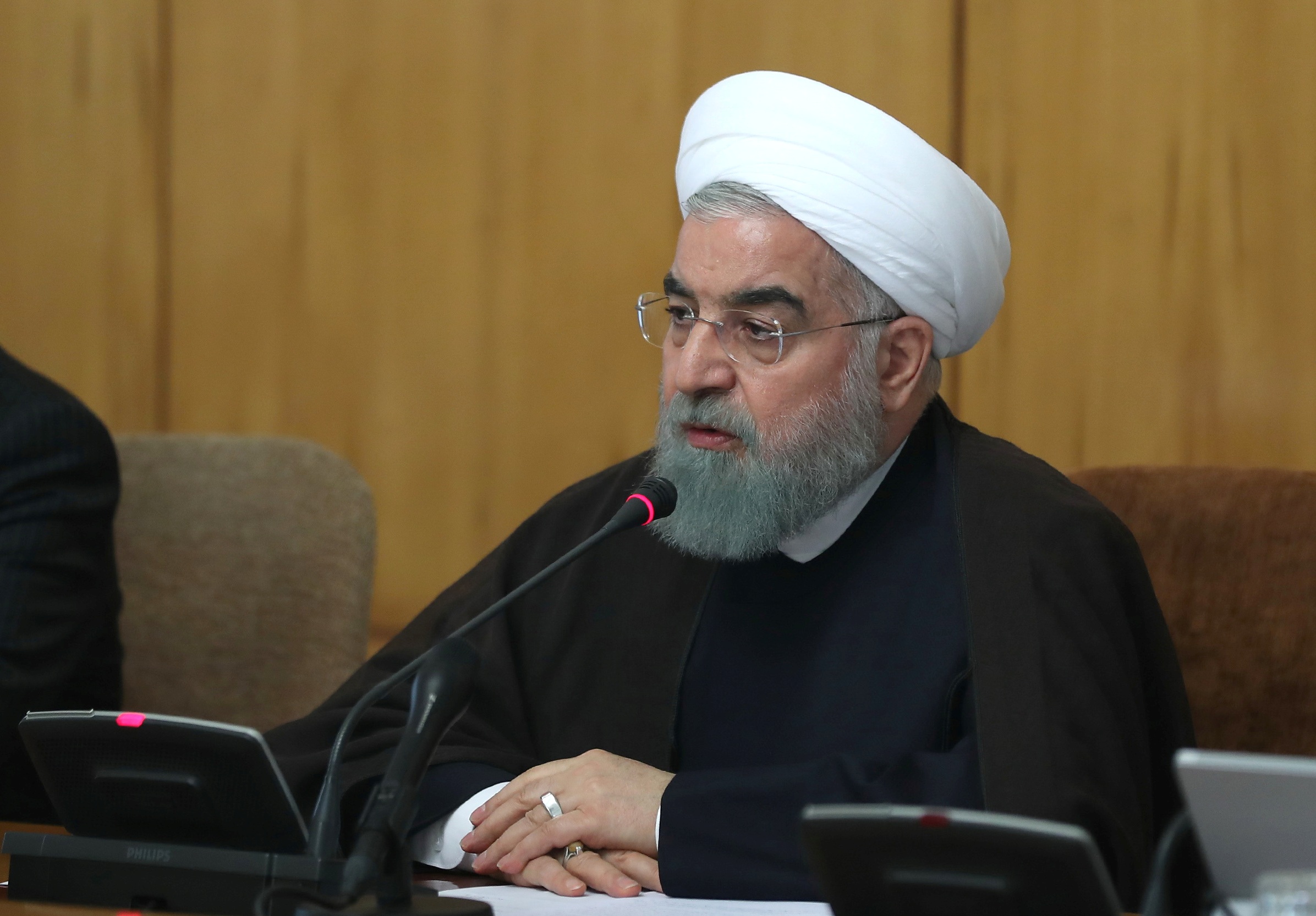 روحاني تعليقاً على اجبار السعودية الحريري على الاستقالة: "تدخل لا سابق له في التاريخ"