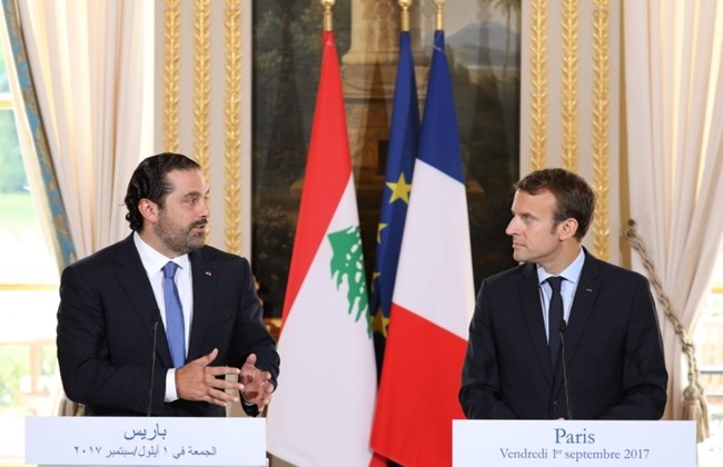 “El Presidente de Francia Invitó a Hariri a su País Luego de Hablar con el Príncipe Heredero Saudí” 